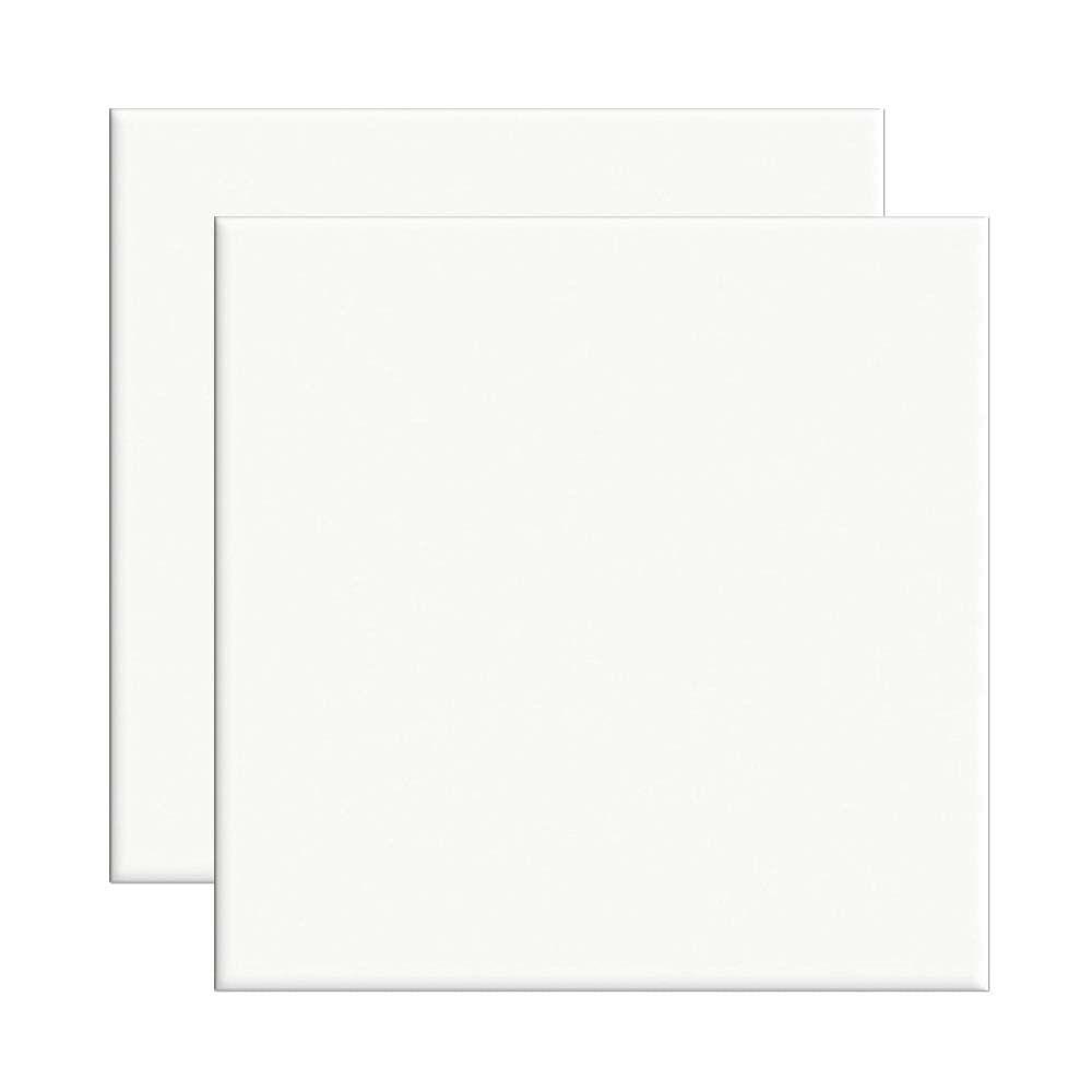 Revestimento Fachada e Piscina Branco Brilho 15,5x15,5cm Caixa 1m2 Bold ...