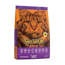RAÇÃO SPECIAL CAT CASTRADOS 10,1KG - 1