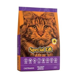 RAÇÃO SPECIAL CAT CASTRADOS 10,1KG