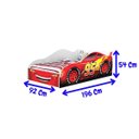 Ver imagem 3 de Cama Carro Infantil Solteiro Jipe Velozes 95 Basoto Brasil