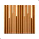 Ver imagem 4 de Cabeceira Painel Nina Solteiro com LED Ripada Nature Bechara Móveis