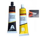 Ver imagem 1 de Super Cola Epoxi Aluminio Metal Aço Reparo Rachadura Vazamento Multiuso Secagem Rapida Ralos e Tonei