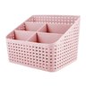Organizador Mesa Escritório Divisória Quarto Closet Multiuso:Rosa - 2