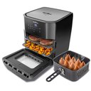 Ver imagem 2 de Fritadeira Elétrica Britânia Air Fry Oven 12 Litros Preto 127V BFR2100P 063801064