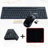Kit Barato Para Trabalho Teclado Wireless + Mouse Sem Fio - 1