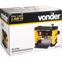Plaina Desengrossadeira Pdv 1500 220v Vonder - 3