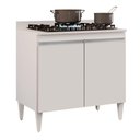 Ver imagem 1 de Balcão para Cooktop 2s Brenda Branco 80cm