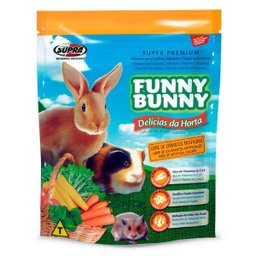 Ração para Coelhos e Roedores Funny Bunny Delícias da Horta 1.8kg - 1