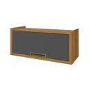 Ver imagem 1 de Armário Aéreo P- Cozinha Imperatriz C- 1 Porta Basculante 80cm Freijo-grafite - Nesher