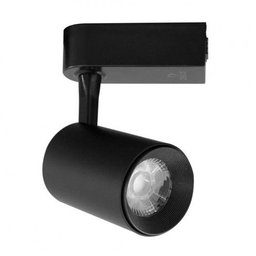 Kit Trilho Eletrificado 1m + 3 Spot Led 7w Preto 4000k Branco Neutro - 4