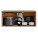 Ver imagem 6 de Armário Aéreo Proença 80cm 1 Porta Basculante Nogueira Touch/nude Prime Tx - Demartêz