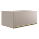 Ver imagem 1 de Armário Aéreo Proença 80cm 1 Porta Basculante Nogueira Touch/nude Prime Tx - Demartêz