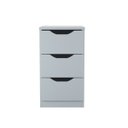 Ver imagem 1 de Gaveteiro com 3 Gavetas Armário com 3 Gavetas - Branco