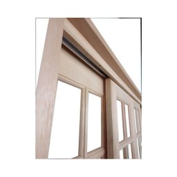 Porta Correr Vidro Mad. Eucalipto 2,15x1,60 Cx14 Frainer - 4