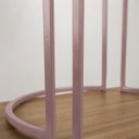 Ver imagem 7 de Puff Love Suede Rosa Bebê Base Industrial Rose