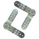 Ver imagem 2 de 10 Par Catraca para Encosto de Sofá Reclinável 4 Estágios Aço Galvanizado - Arkell