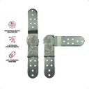 Ver imagem 4 de 10 Par Catraca para Encosto de Sofá Reclinável 4 Estágios Aço Galvanizado - Arkell