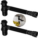 Ver imagem 1 de Sifão Sanfonado com Copo 49cm Preto | Astra | Kit C/ 2 Un