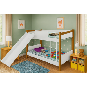 Bicama Valentina Infantil com 2 Colchões