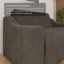 Ver imagem 7 de Sofá Cama Retrátil 158cm 2 Lugares Betim