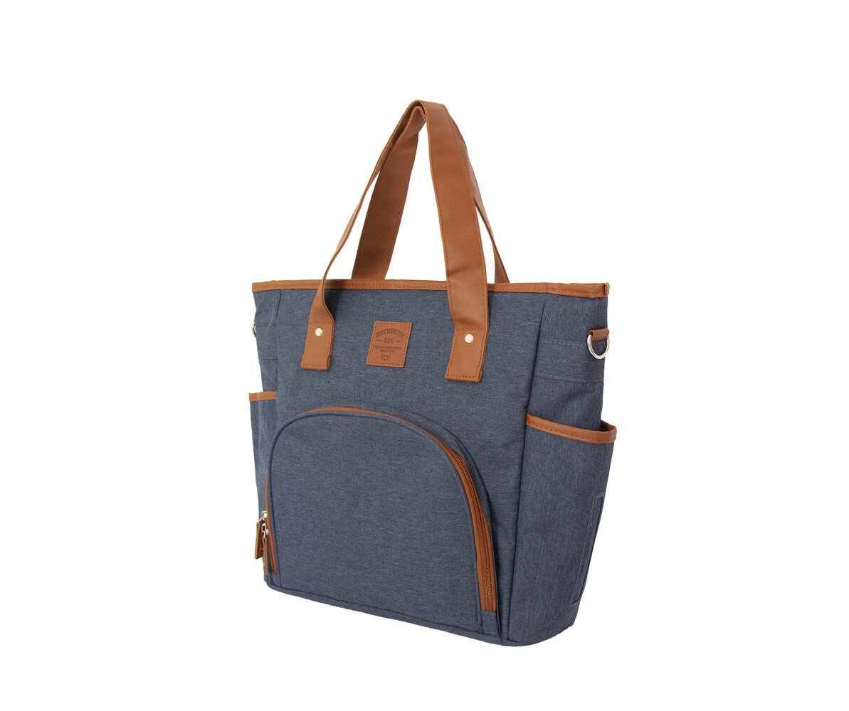 BOLSA MATERNIDADE MOMMY BAG SAÍDA MATERNIDADE BOLSA FEMININA:Azul - 4