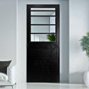Ver imagem 2 de Porta Basculante Lambril Alumínio Preto 2.10 X 80 Lado Direito – Hale