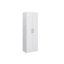Ver imagem 1 de Armário Multiuso Lavanderia 424 C/ 2 Portas Branco - Carraro