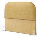 Ver imagem 7 de Cabeceira Cama Box King 195cm Orgânica Lanna W01 Couríssimo Fendi - Lyam Decor