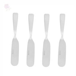 Kit Conjunto 4 Espátulas de Aço Inox Wolff - 1