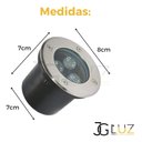 Ver imagem 5 de Balizador Embutido de Solo Smd 3w 3000k 270lm Ip67 Garantia 01 Ano