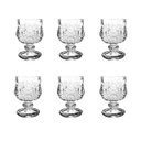 Ver imagem 3 de Jogo Mini Taças de Vidro Bico de Jaca Água Sucos Chopp Licor Cervejas Bebidas Drinks 40ml 6 Peças