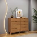Ver imagem 1 de Cômoda Madeira Maciça 3302U Nest com 8 Gavetas Tauari Finestra