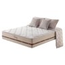 Colchão Casal de Molas Ensacadas - Anjos - Classic 138cm + Cama Box com Baú Casal Branco - 2
