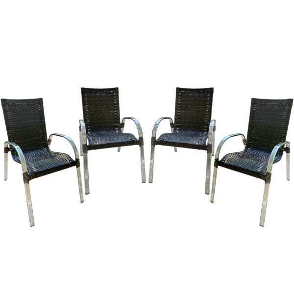 4 Cadeiras Colômbia para área gourmet, varanda, piscina, sacada, Área externa, Edícula, Jardim 49 - 1