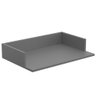 Suporte Suspenso Para Micro-ondas Forno 60x40 cm Class L03 Cinza - Lyam Lyam Decor - 1