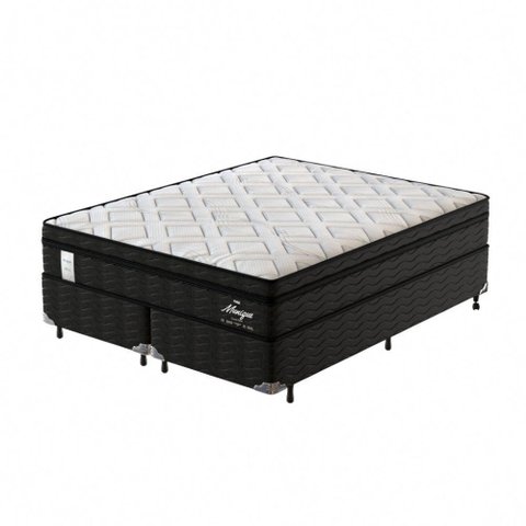 Conjunto Box Queen Mola Ensacada Probel Munique (158x198x56cm)