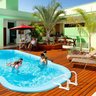 Corrimão Max Para Piscina Com Escada - Igui - Cor Imbuia - 3