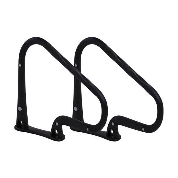 Corrimão Max Para Piscina Com Escada - Igui - Cor Preto - 1