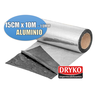 Manta Asfaltica / Térmica Vedatudo Aluminio 15cm X 10m 1,0mm Dryko Unico - 2