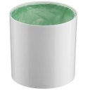 Ver imagem 4 de Lixeira com Tampa 5 Litros Preto Tampa Dourado Future