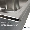 Ver imagem 7 de Cuba Dupla Cozinha Gourmet Aço Inox Luxo com Acessórios Tubrax