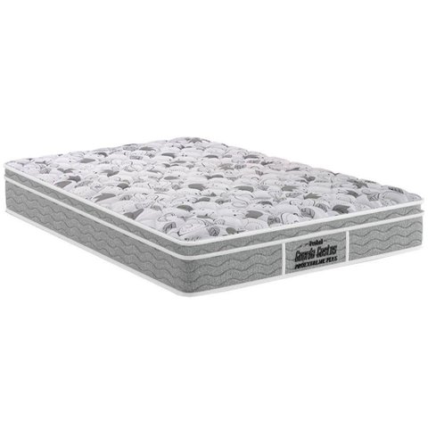 Colchão King Probel Espuma D45 / Ep Anatômico Guarda Costas Próextreme Plus Euro Pillow Gray (