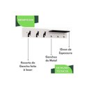 Ver imagem 5 de Porta Chaves de Parede Organizador Porta Chaveiro B.p.c.p Fs