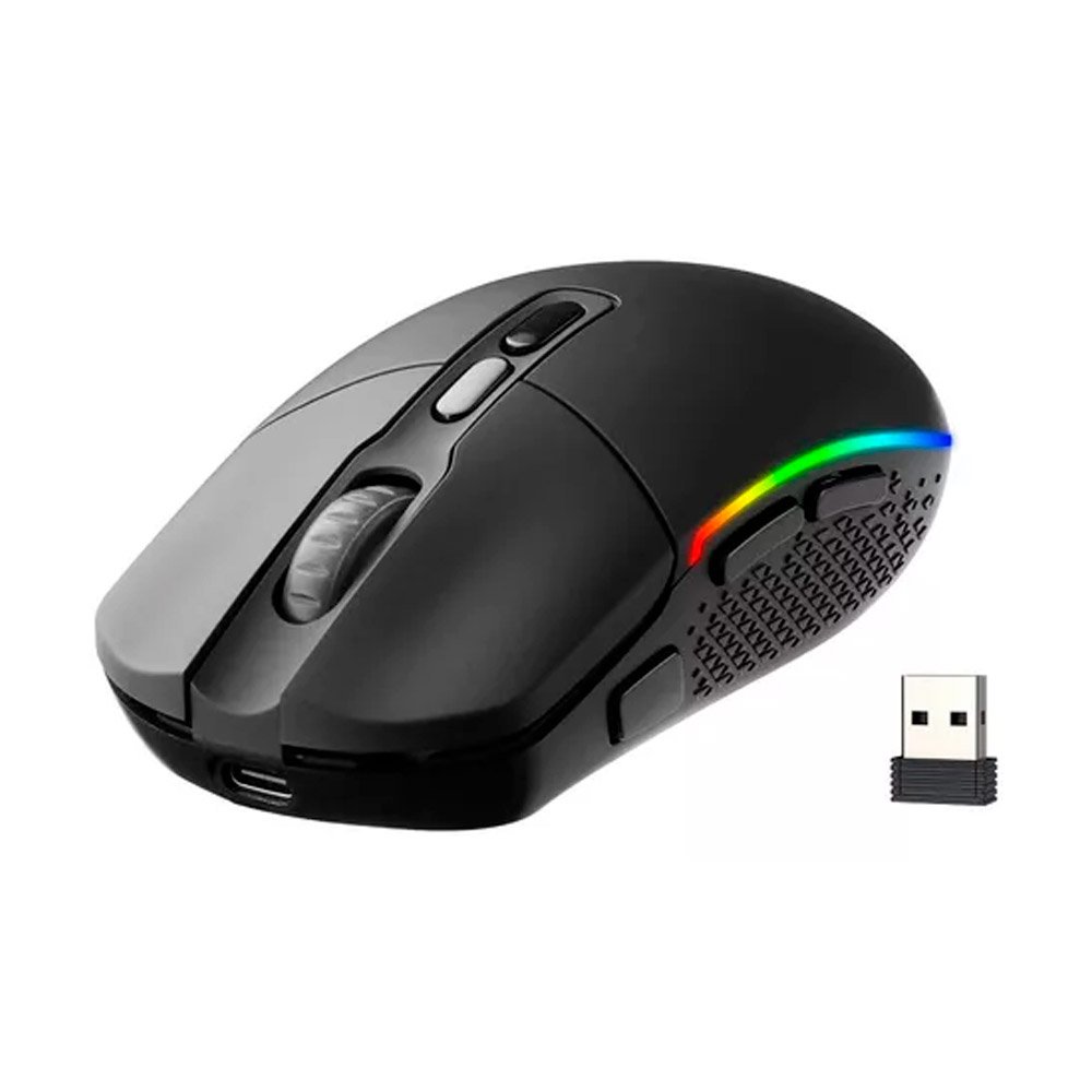 Mouse Invader Pro Rgb S/fio 10000 Dpi 8 Botões M719 Redragon - 2