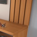 Ver imagem 2 de Painel para Tv 70 Pol 180cm Ripado 2 Portas Solle H01 Off White-cinamomo