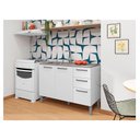 Ver imagem 4 de Balcão de Pia Mad Versalhes 120 Cm Branco Supremo - Kits Paraná