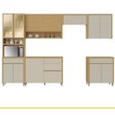Ver imagem 2 de Cozinha 6 Peças Condessa com 12 Portas 5 Gavetas em Mdf Nesher