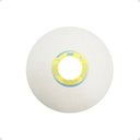 Ver imagem 1 de Rebolo Branco Reto Grão Afiação 10 X 3/4 X 3 Pol. Norton Aa:46/branco