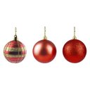 Ver imagem 4 de Bola De Natal Cristal Vermelha 7cm 5/pçs