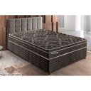 Ver imagem 7 de Cama Box Queen: Colchão Molas Paropas MasterPocket Ensacadas Privilege + Base CRC Suede Black(